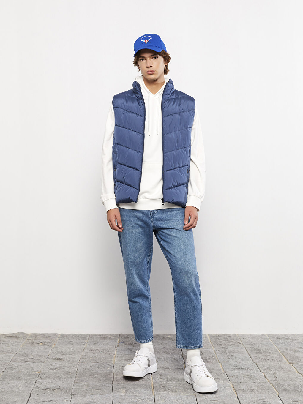 فيست ياقة قمع عادي للرجال-2