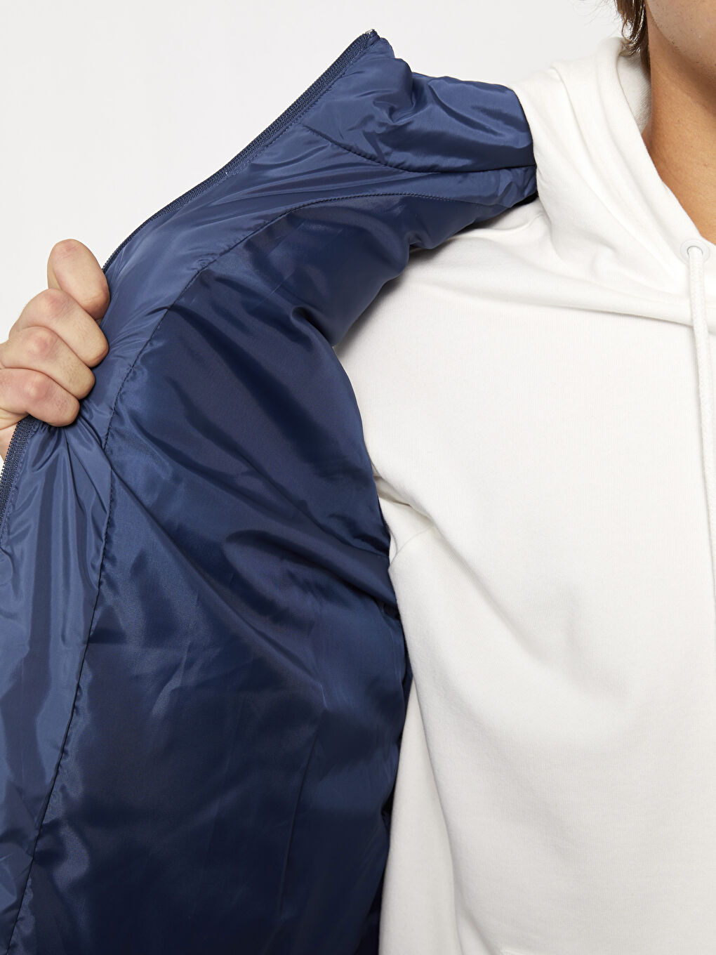 فيست ياقة قمع عادي للرجال-4