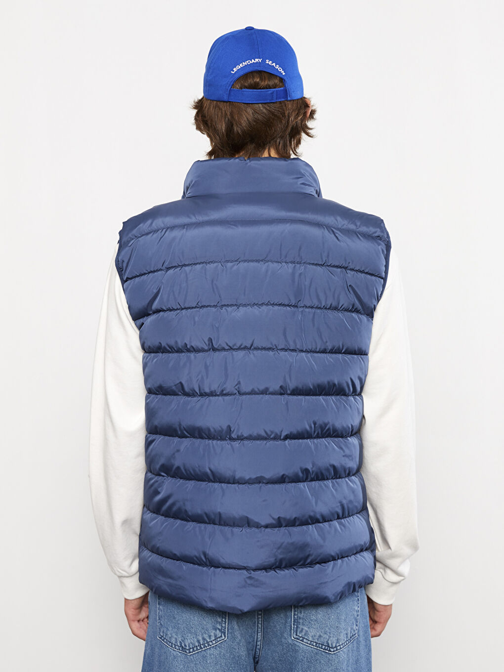 فيست ياقة قمع عادي للرجال-5