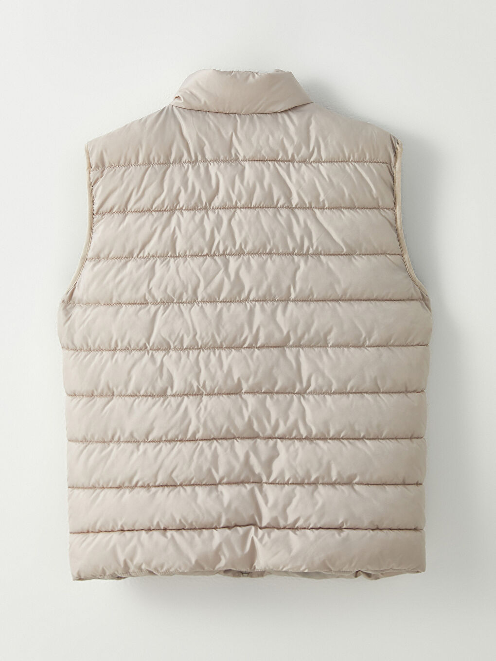 Standard Fit Funnel Neck Men's Waistcoat-8