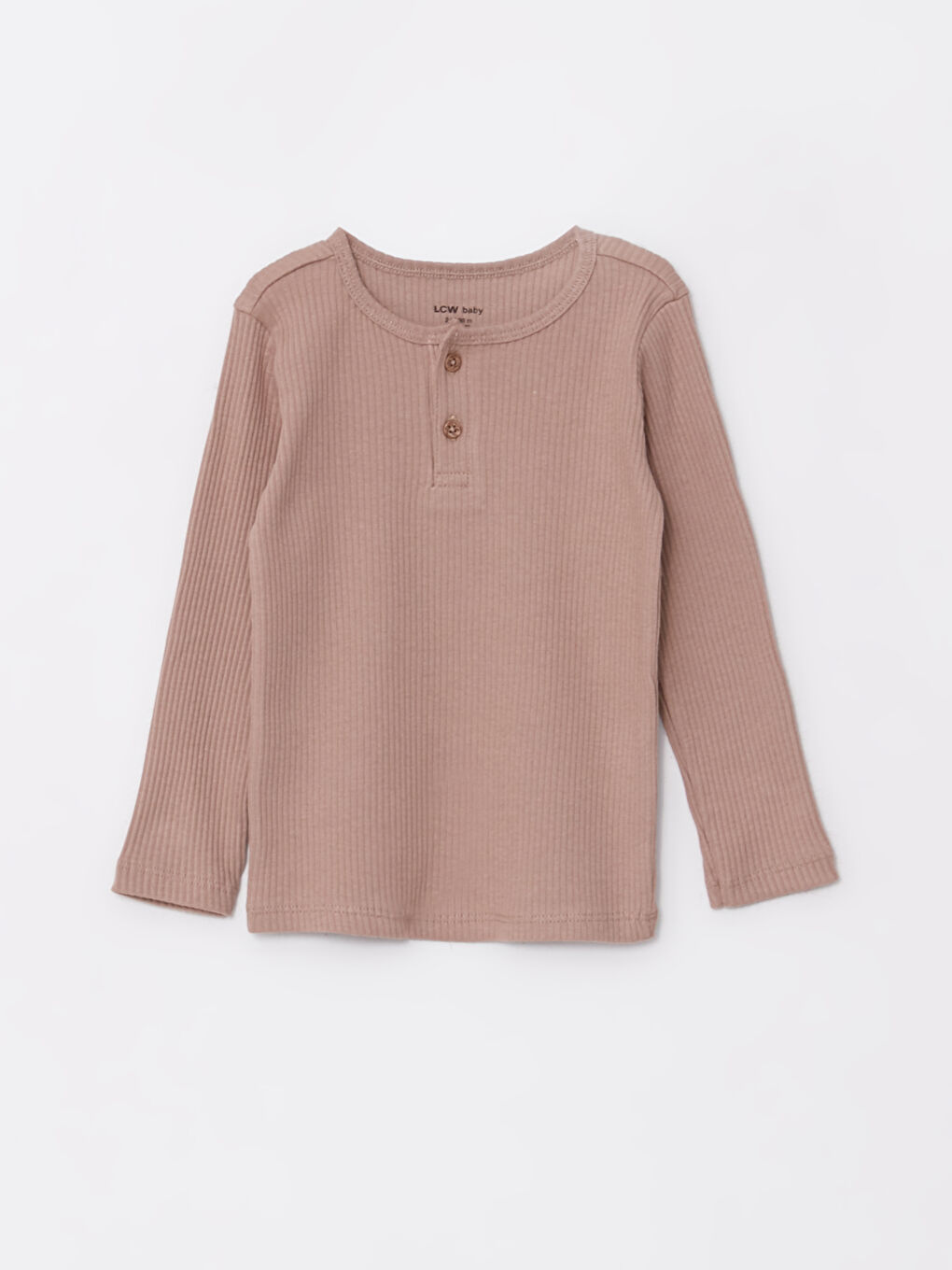 Crew Neck Long Sleeve Baby Boy Pajama Set-1