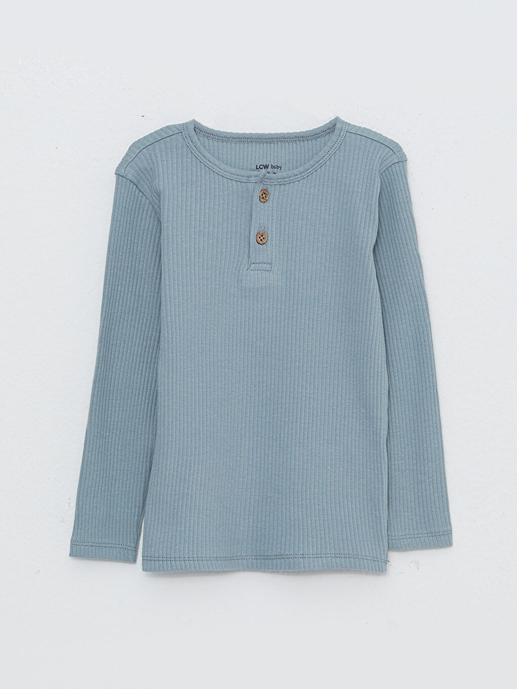 Crew Neck Long Sleeve Baby Boy Pajama Set-1