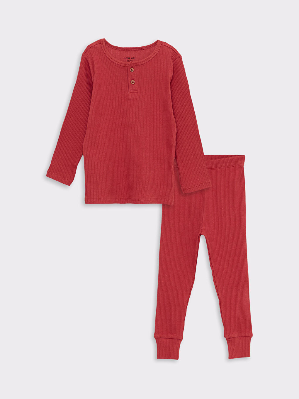 LCW baby Rundhalsausschnitt Langarm Baby Jungen Pyjama-Set -W24130Z1-SJB