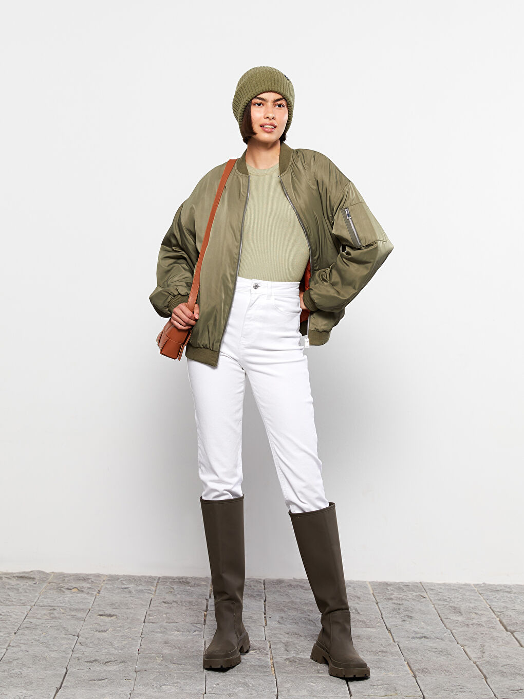 Žena TAMNO ZELENA Kapa-2