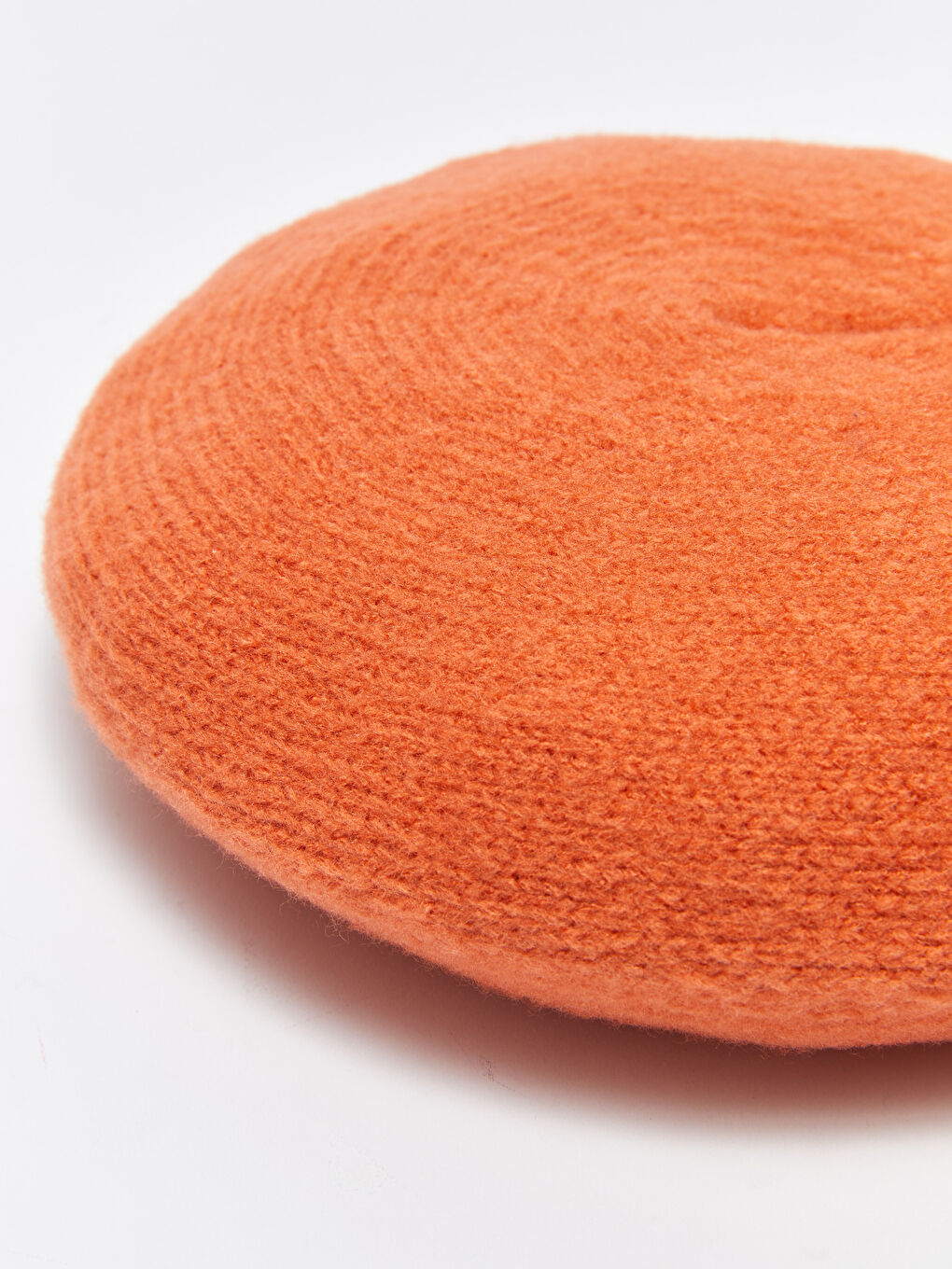 قبعة رسام محبوكة سادة للسيدات-5