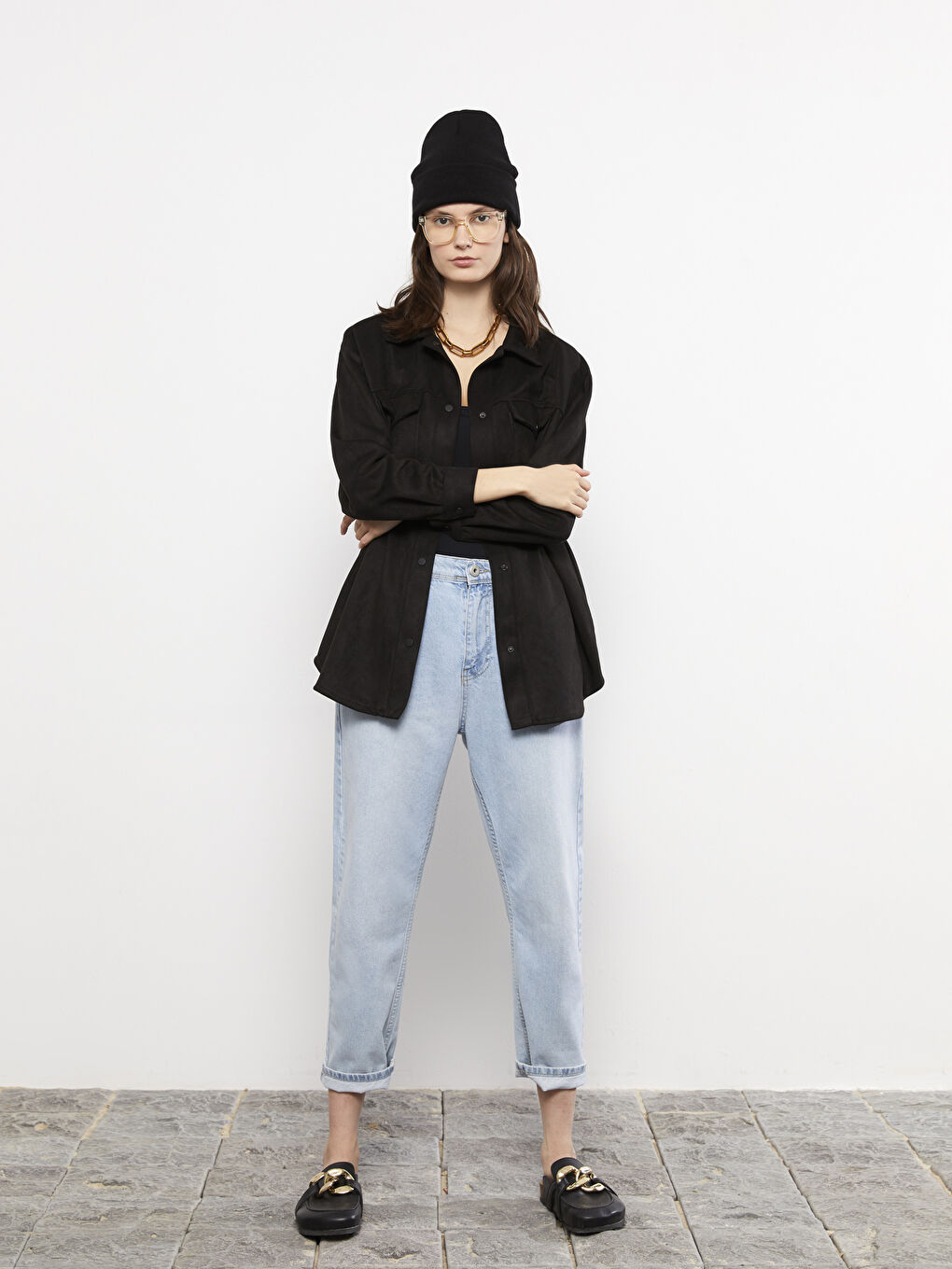 LCW ACCESSORIES Damen Schlichte Baskenmütze -W24197Z8-HEG