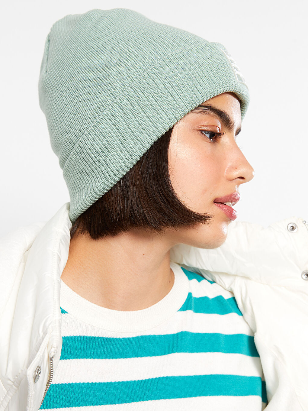 بيريه مطبوع للسيدات-1