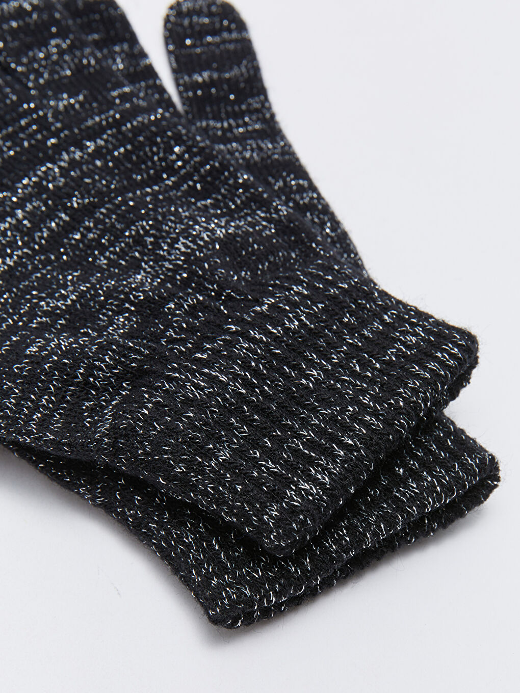 LCW ACCESSORIES Fingered And Fingerless Women's Knitwear Gloves 2 Pack -W24215Z8-HEG