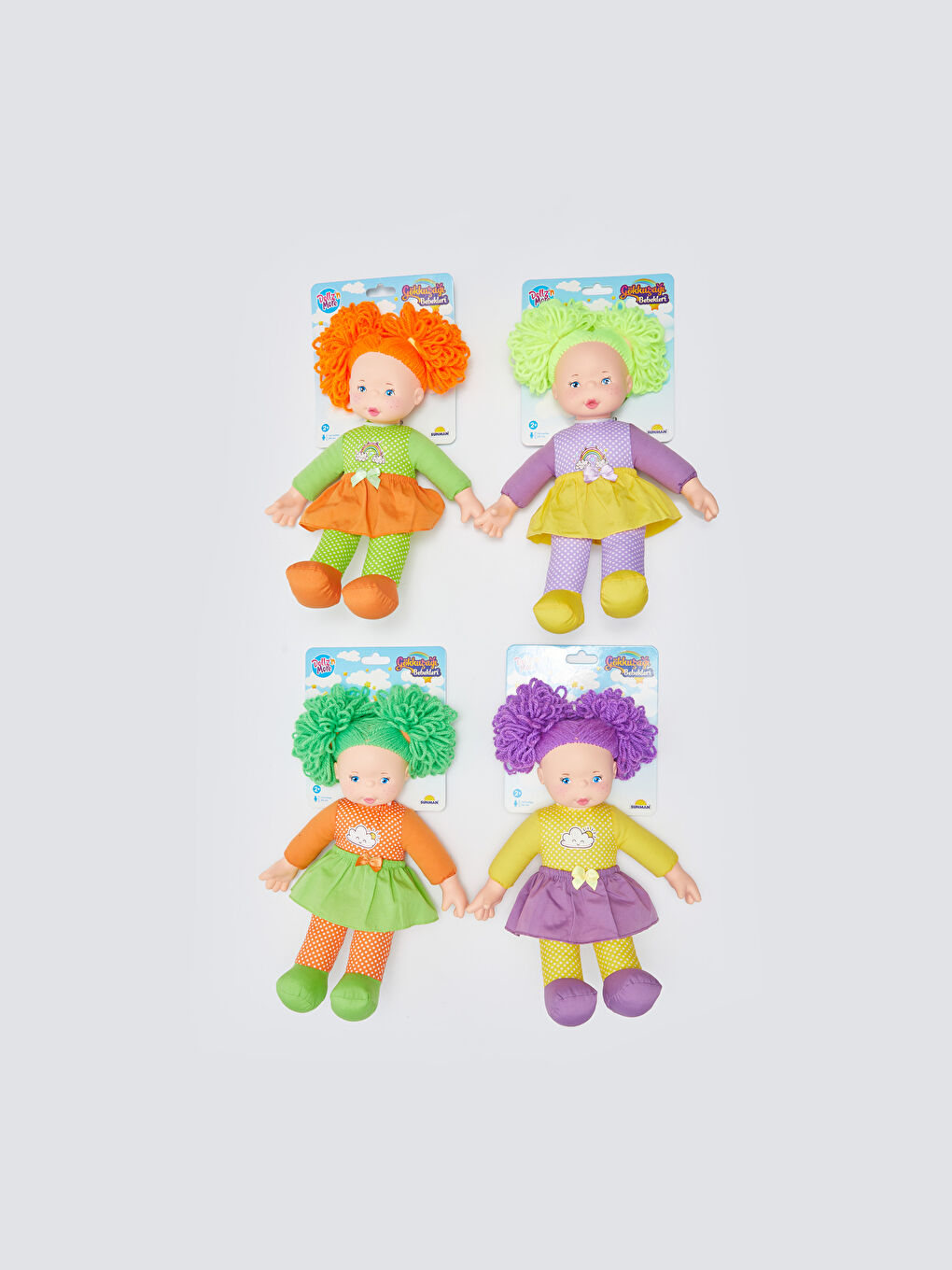 Kız Çocuk Bez Bebek 35 cm