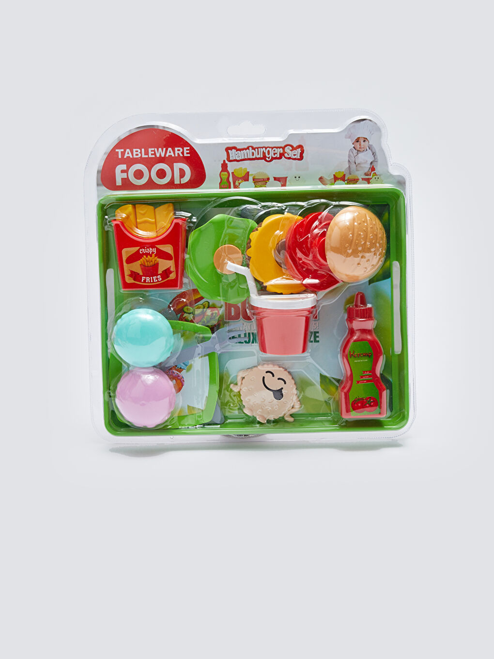 Oyuncak Hamburger Seti