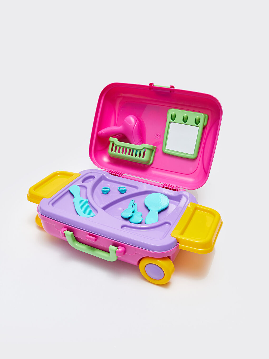 Kız Çocuk Valizli Güzellik Seti Oyuncak-4