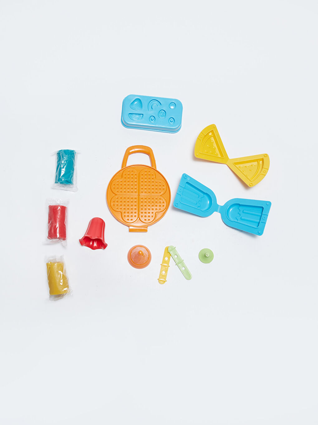 Waffle ve Dondurma Seti Temalı Oyun Hamuru-1