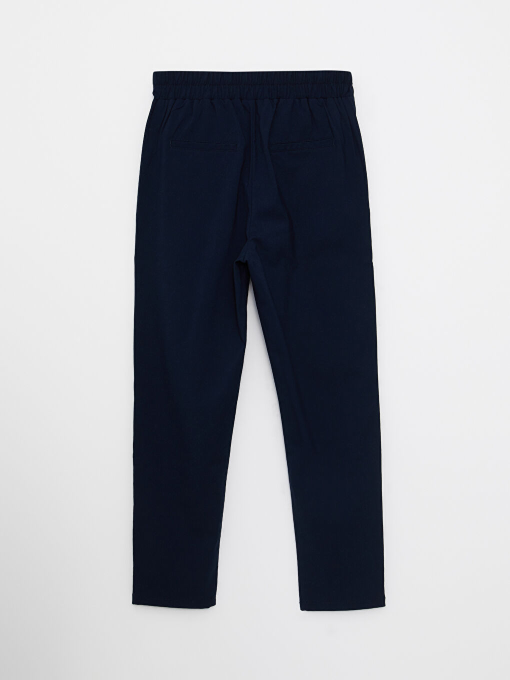 Damen Elastischer Bund Lockerer Sitz Reguläre Hose-10