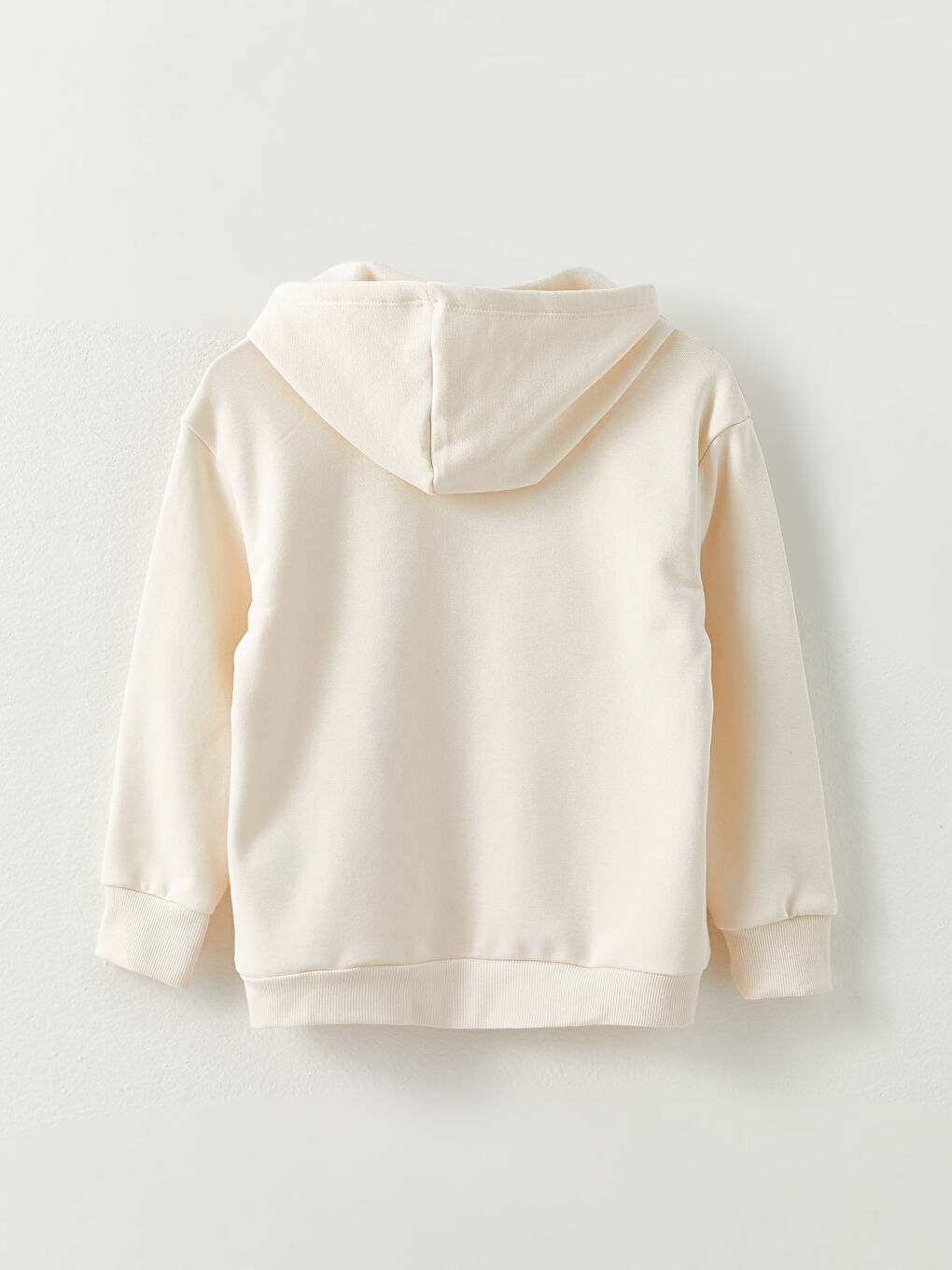 Hooded Printed Long Sleeve Girls' Sweatshirt-1