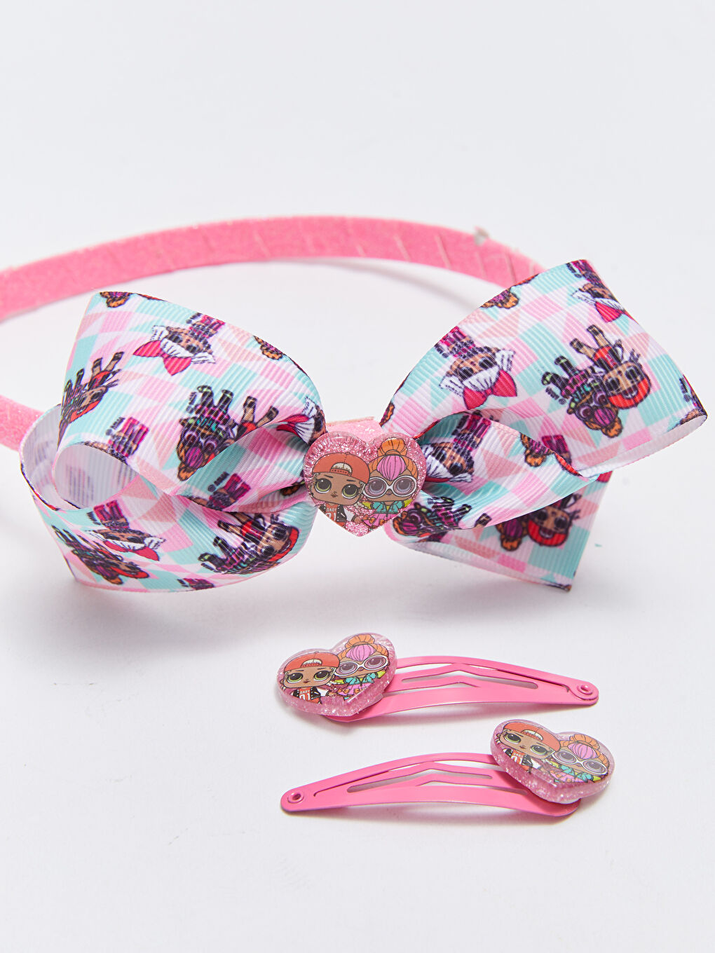 Lol Licensed Bow Girl Crown And Snap Buckle-1