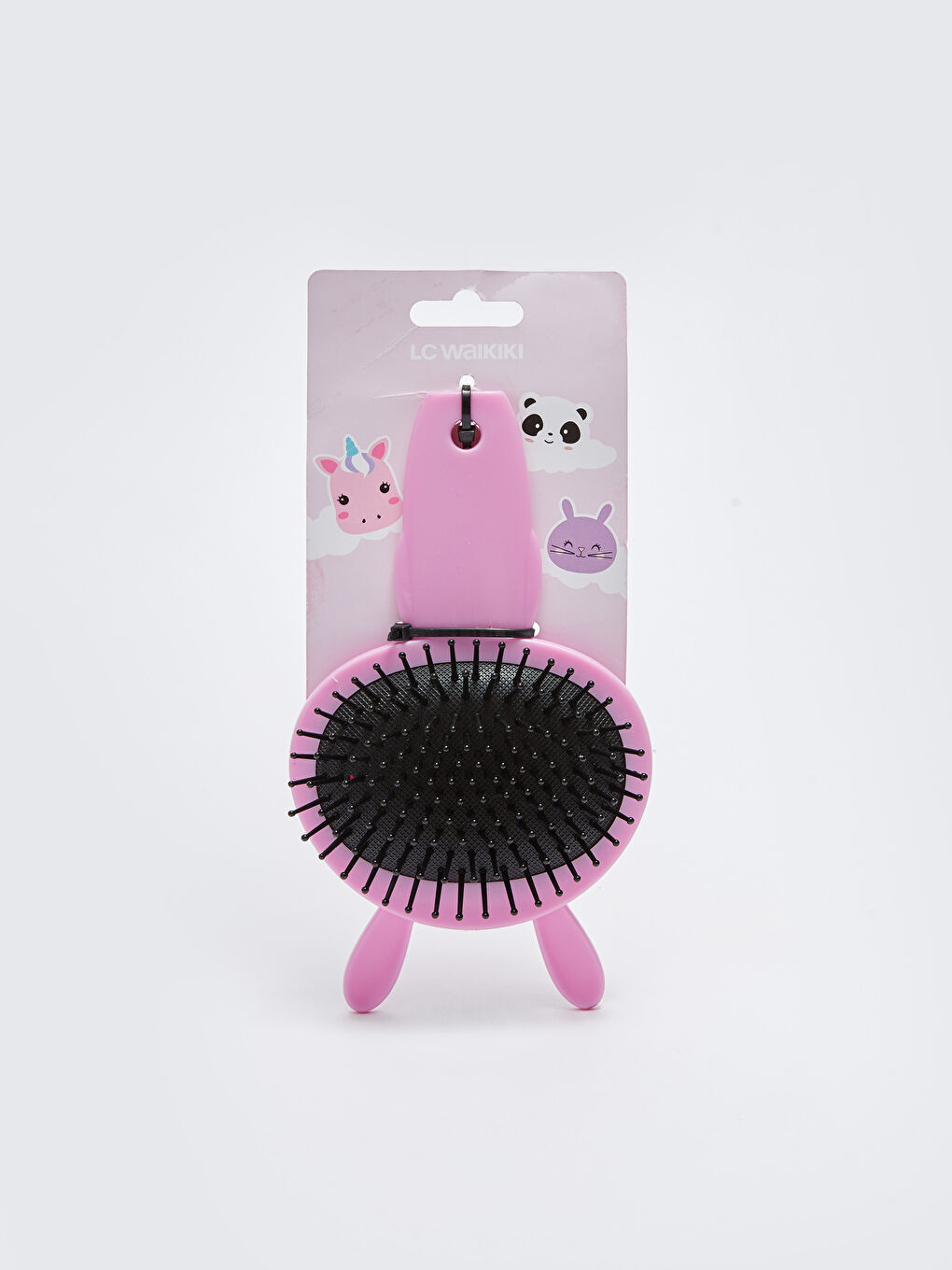 Kedi Baskılı Kız Çocuk Saç Tarağı