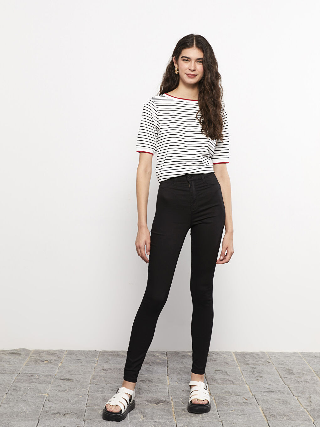 LCW Jeans High Waisted Jupiter Super Skinny Fit Women's Jeans -W24348Z8-327