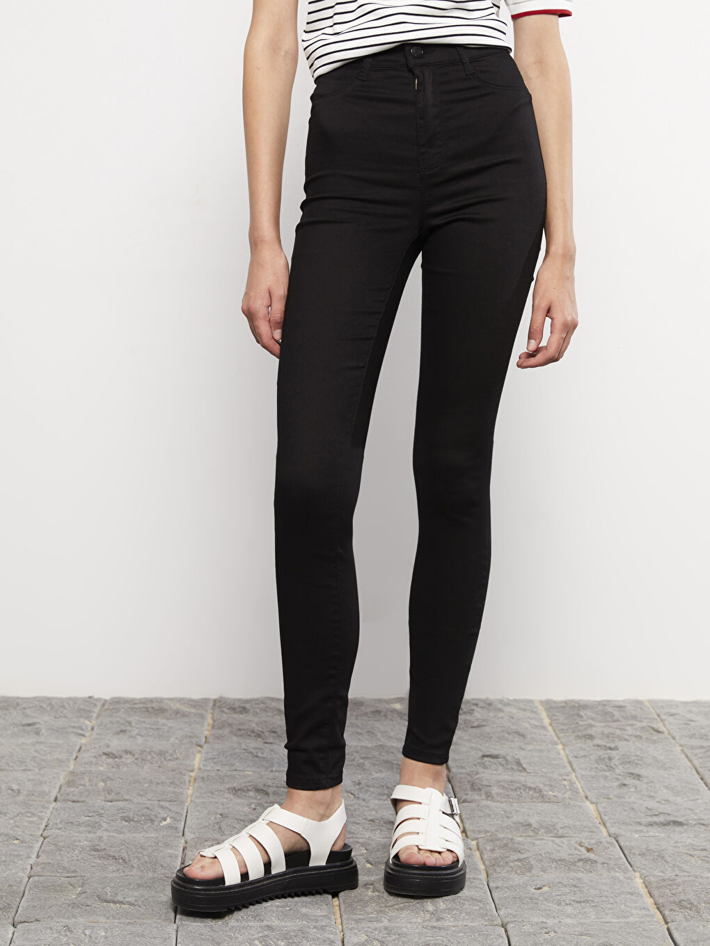 LCW Jeans High Waisted Jupiter Super Skinny Fit Women's Jeans -W24348Z8-327