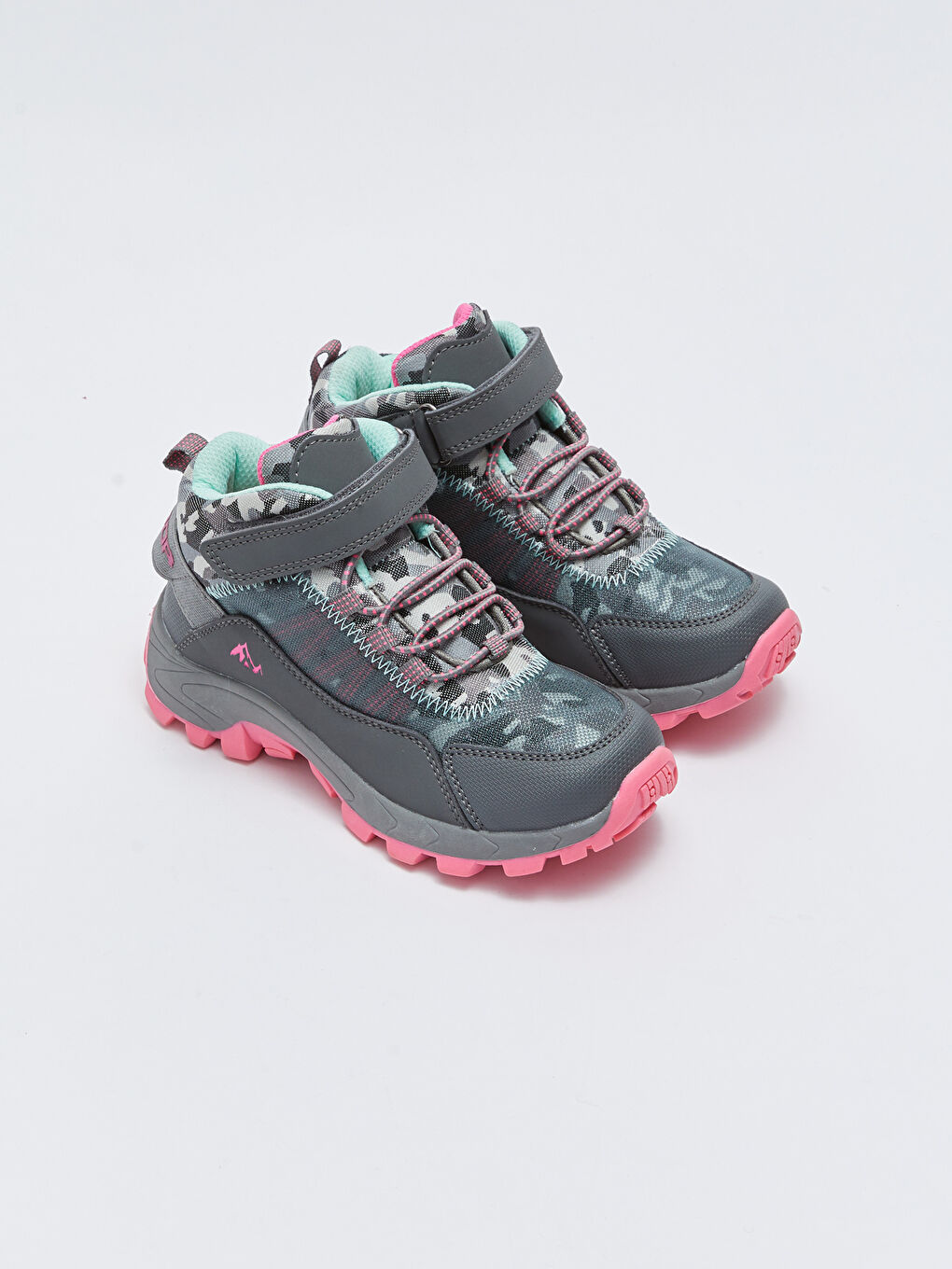 Lace-Up and Velcro Girls' Trekking Boots
