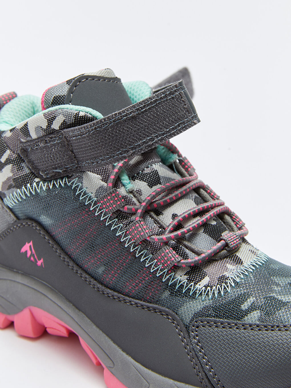Lace-Up and Velcro Girls' Trekking Boots-5