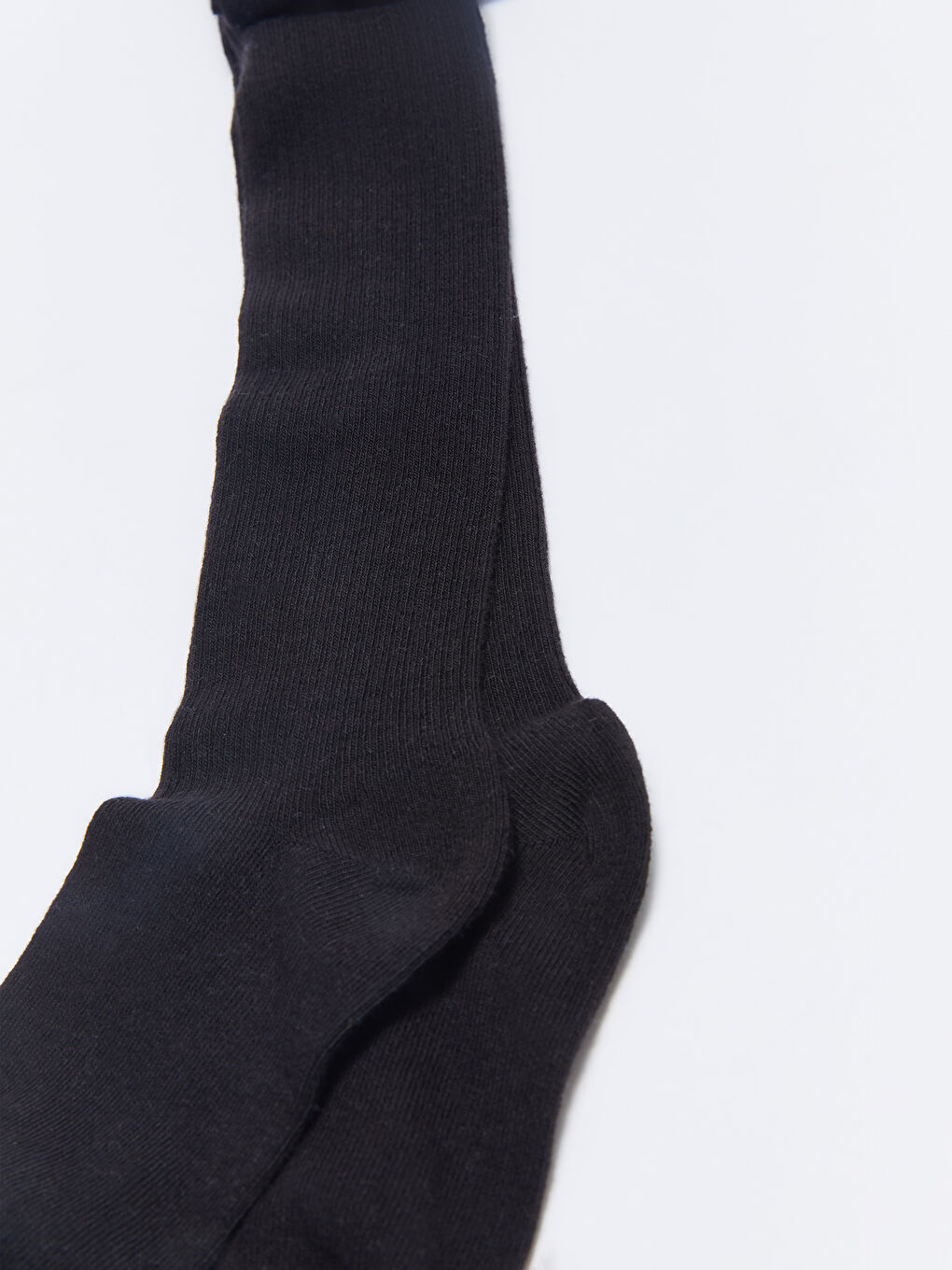 Siyah Basic Kız Çocuk Külotlu Çorap-1