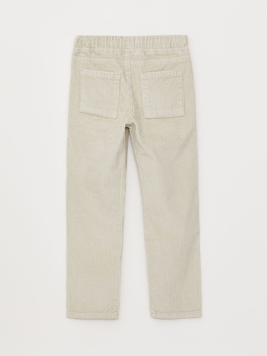 LCW Kids Elastic Waist Basic Velvet Boys' Trousers -W24430Z4-G5V