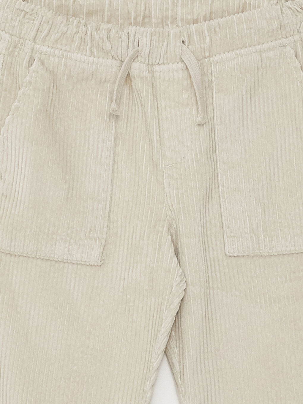 LCW Kids Elastic Waist Basic Velvet Boys' Trousers -W24430Z4-G5V