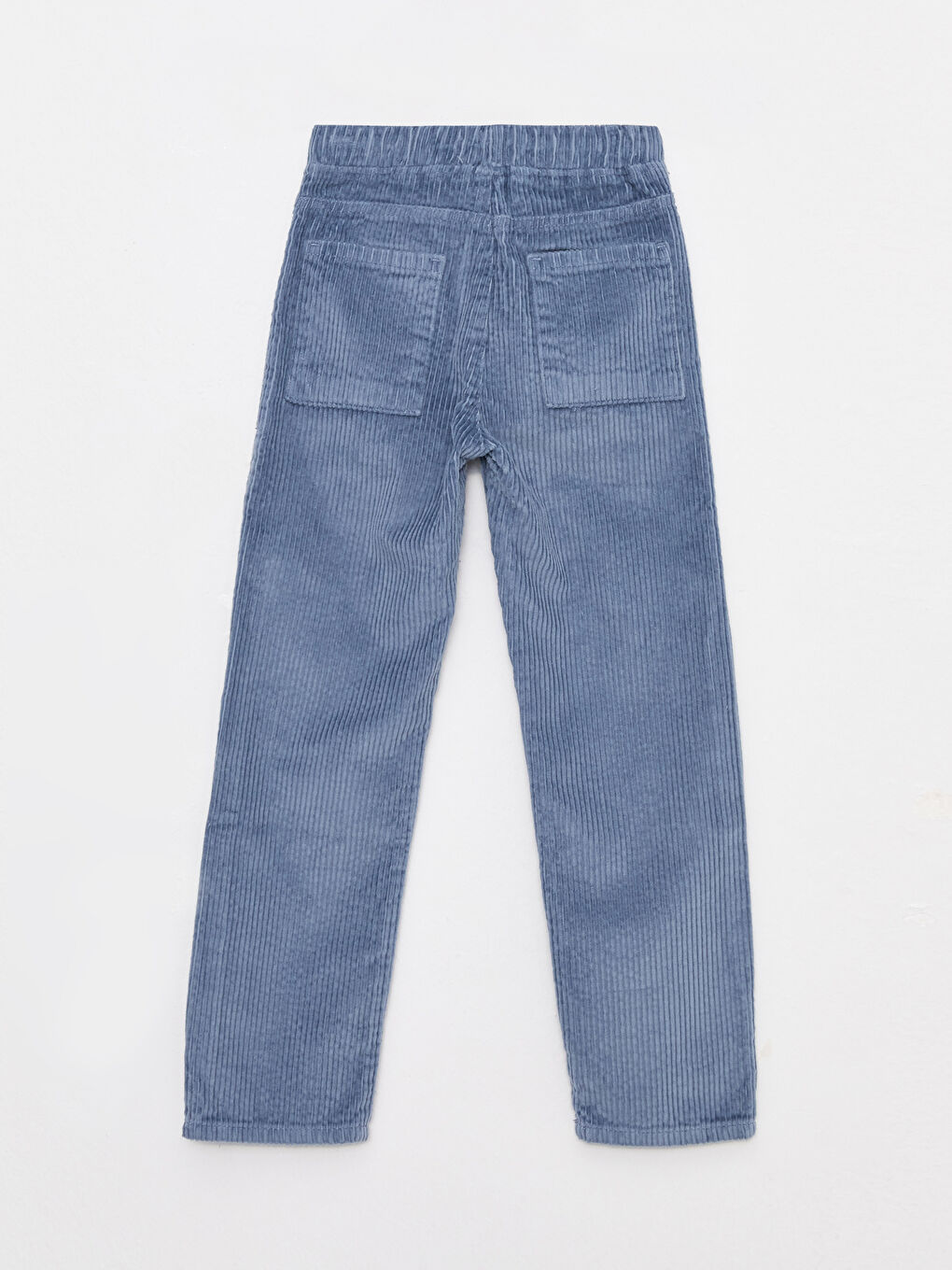 İndigo Beli Lastikli Basic Kadife Erkek Çocuk Pantolon-3