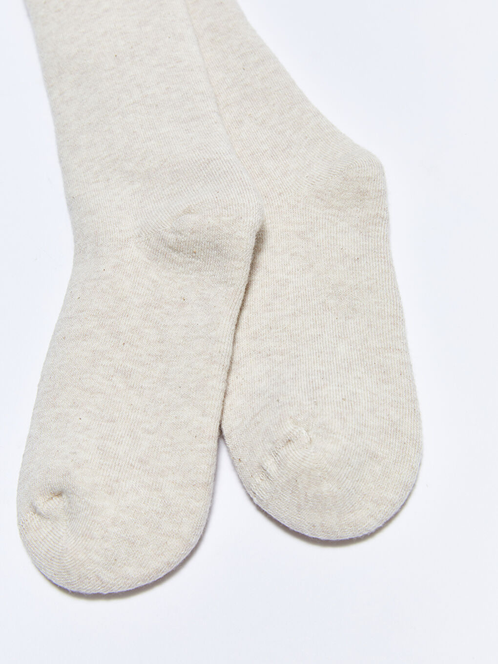 Kahverengi Basic Kız Çocuk Kalın Külotlu Çorap-1