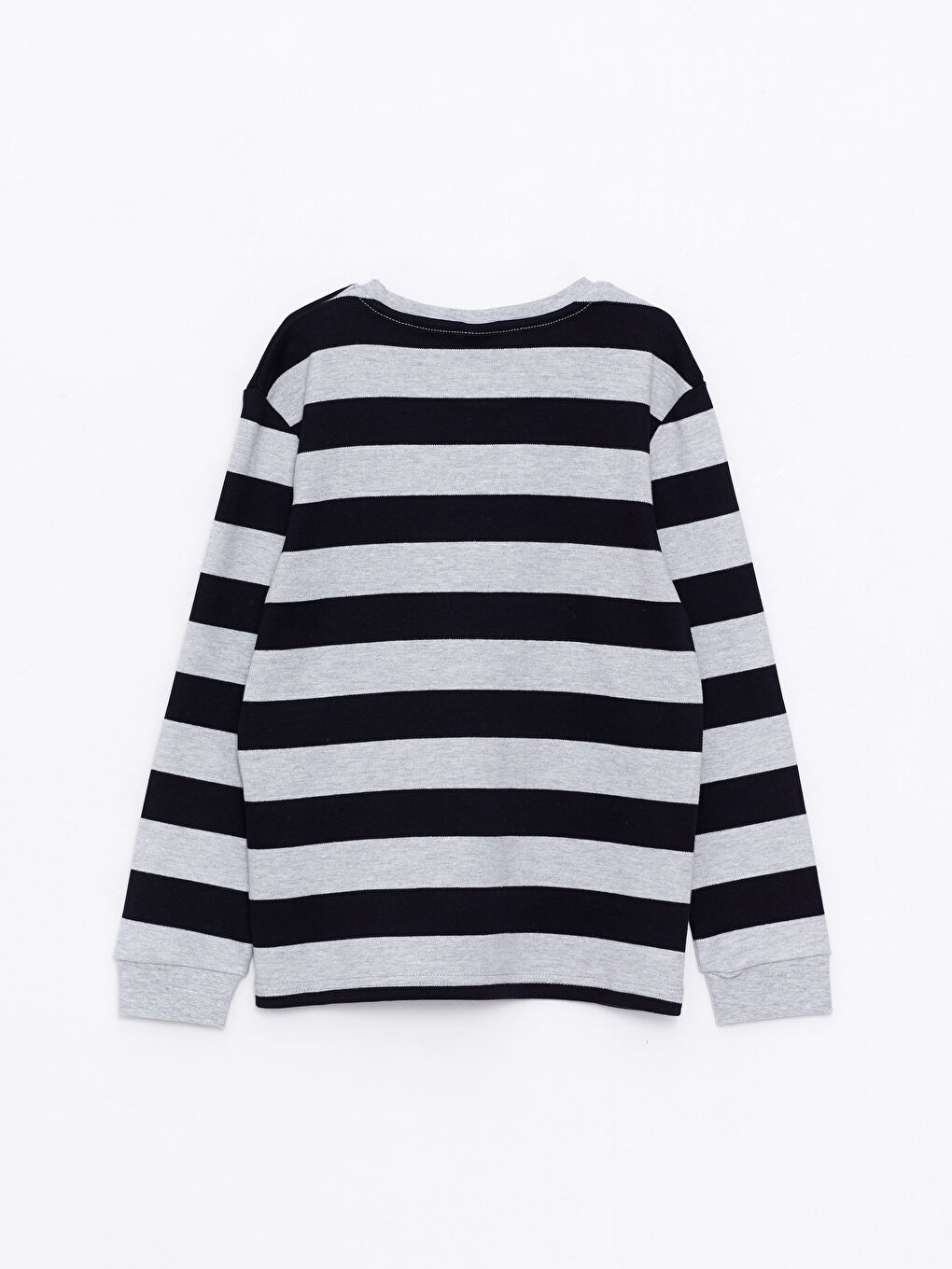 LCW Kids Crew Neck Striped Long Sleeve Boys' T-Shirt -W24481Z4-LEG
