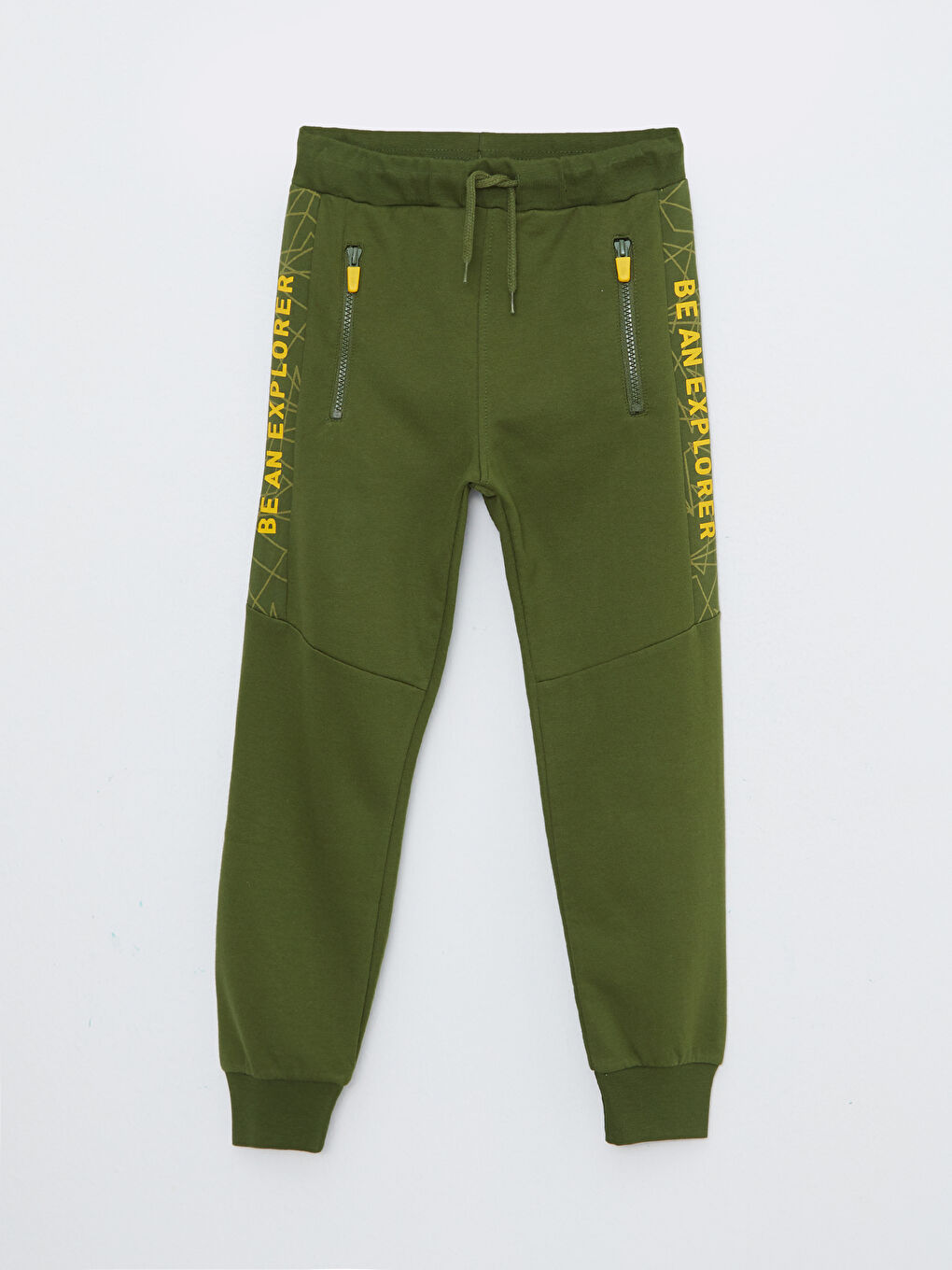 Elastic Waist Printed Boys' Jogger Sweatpants