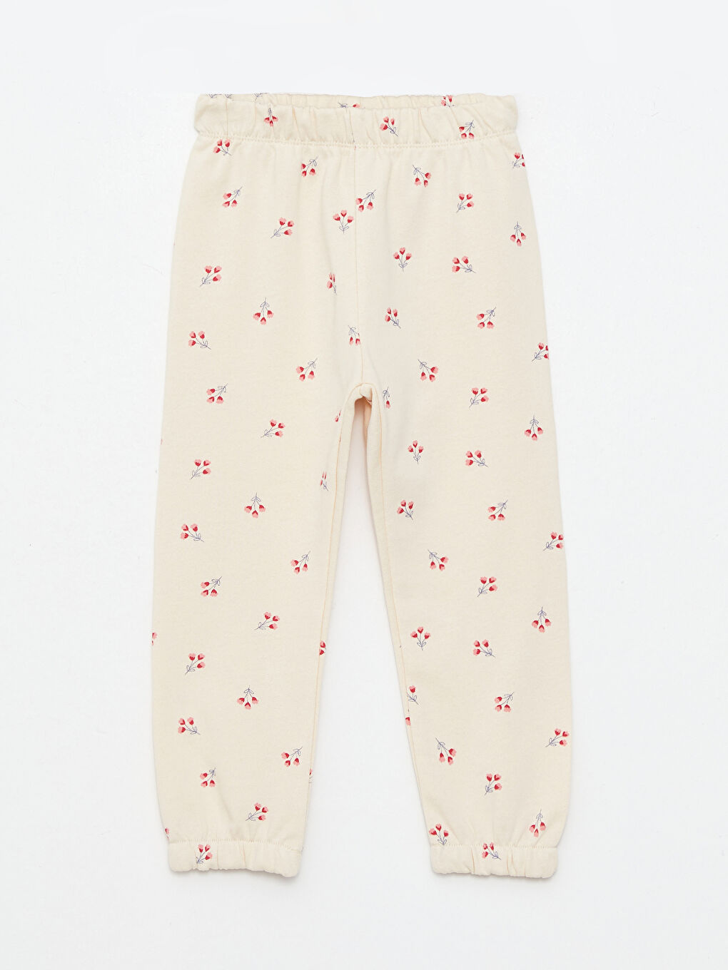 Hooded Long Sleeve Patterned Baby Girl Zippered Cardigan and Trousers 2-Pack Set-2