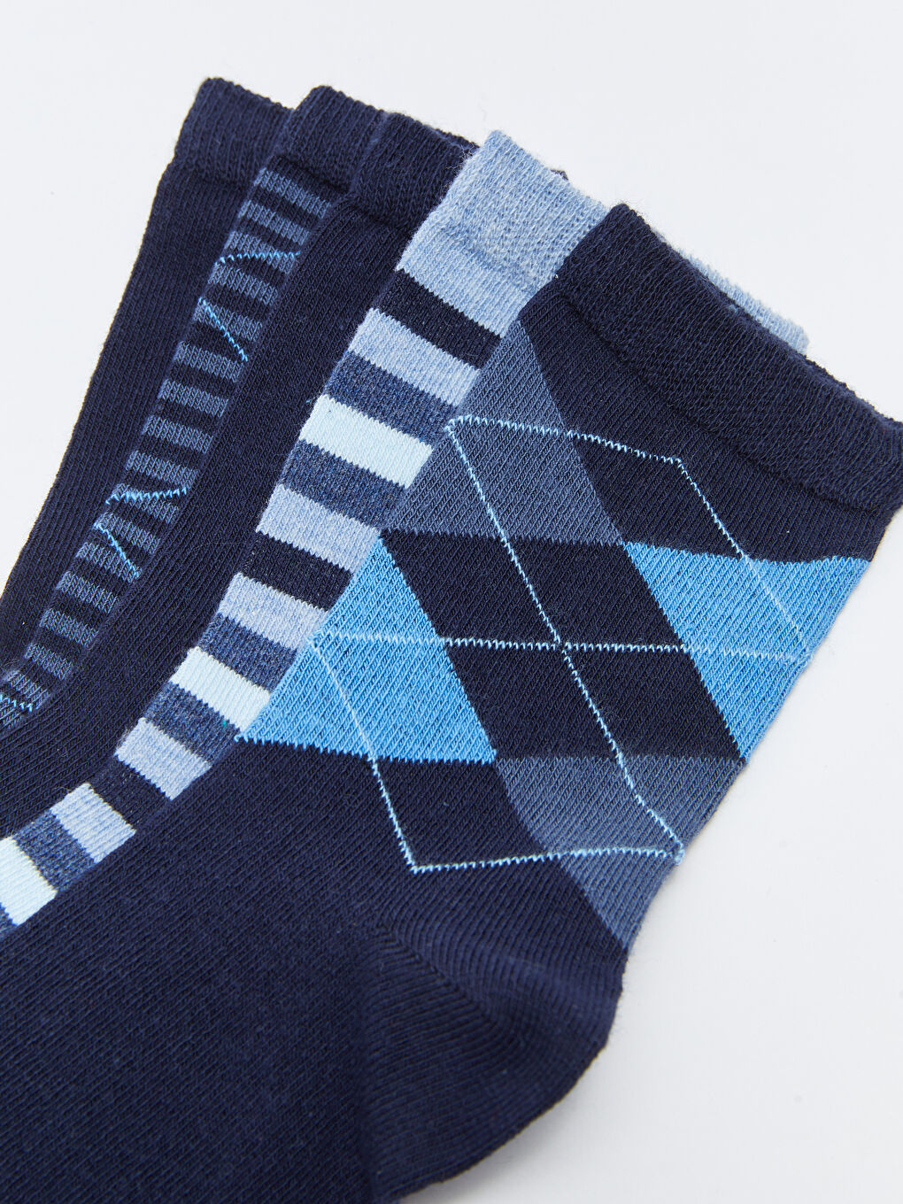 LCW Kids Patterned Boys' Ankle Socks 5 Pack -W24550Z4-K00