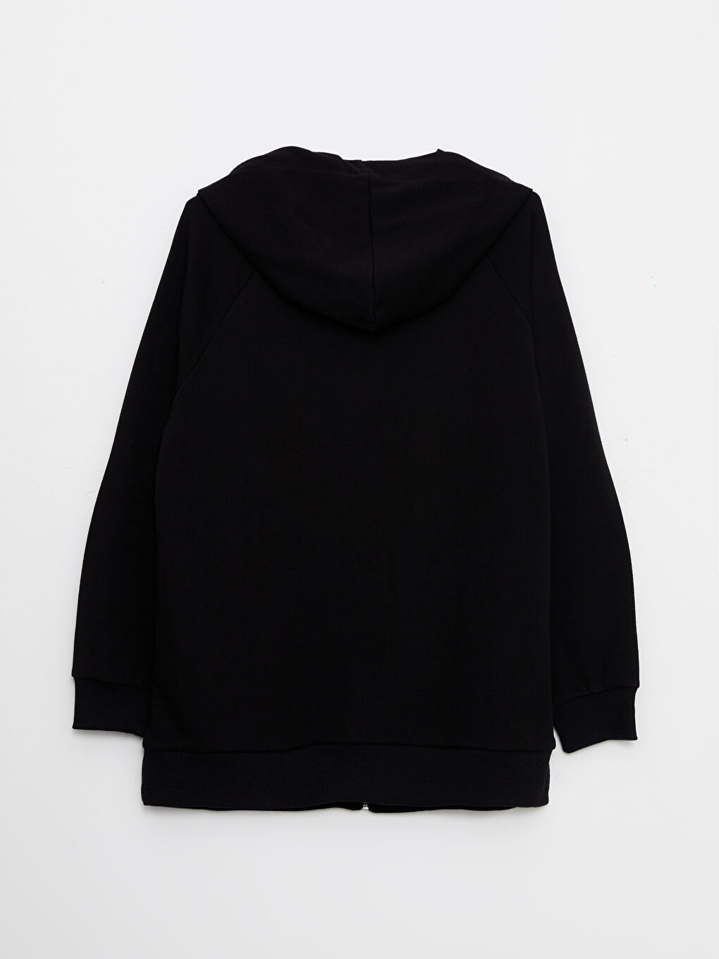 Hooded Plain Long Sleeve Women's Sports Cardigan-6