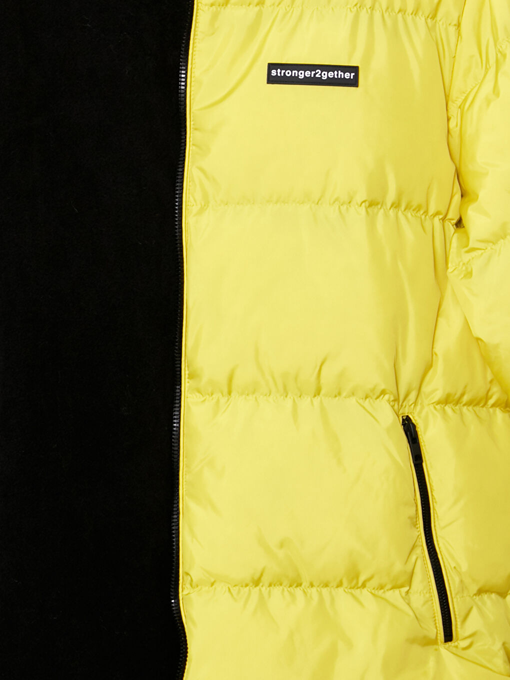 Yeşil Standart Kalıp Dik Yaka Erkek Şişme Mont-8