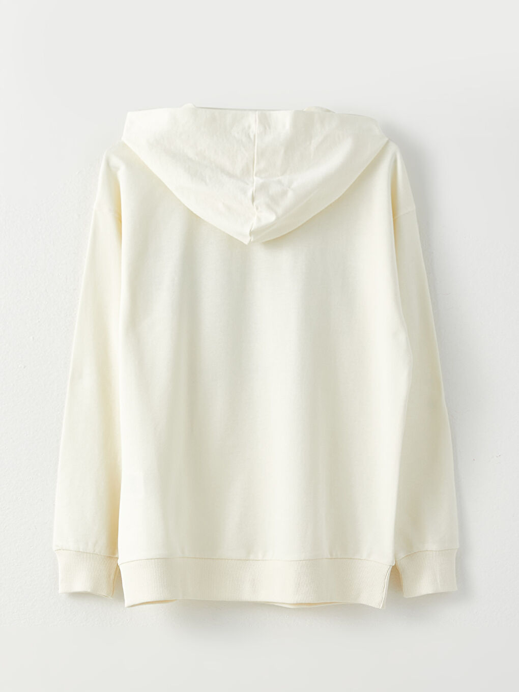 LCWAIKIKI Maternity Baskılı Uzun Kollu Oversize Hamile Hoodie -W24580Z8-SGG