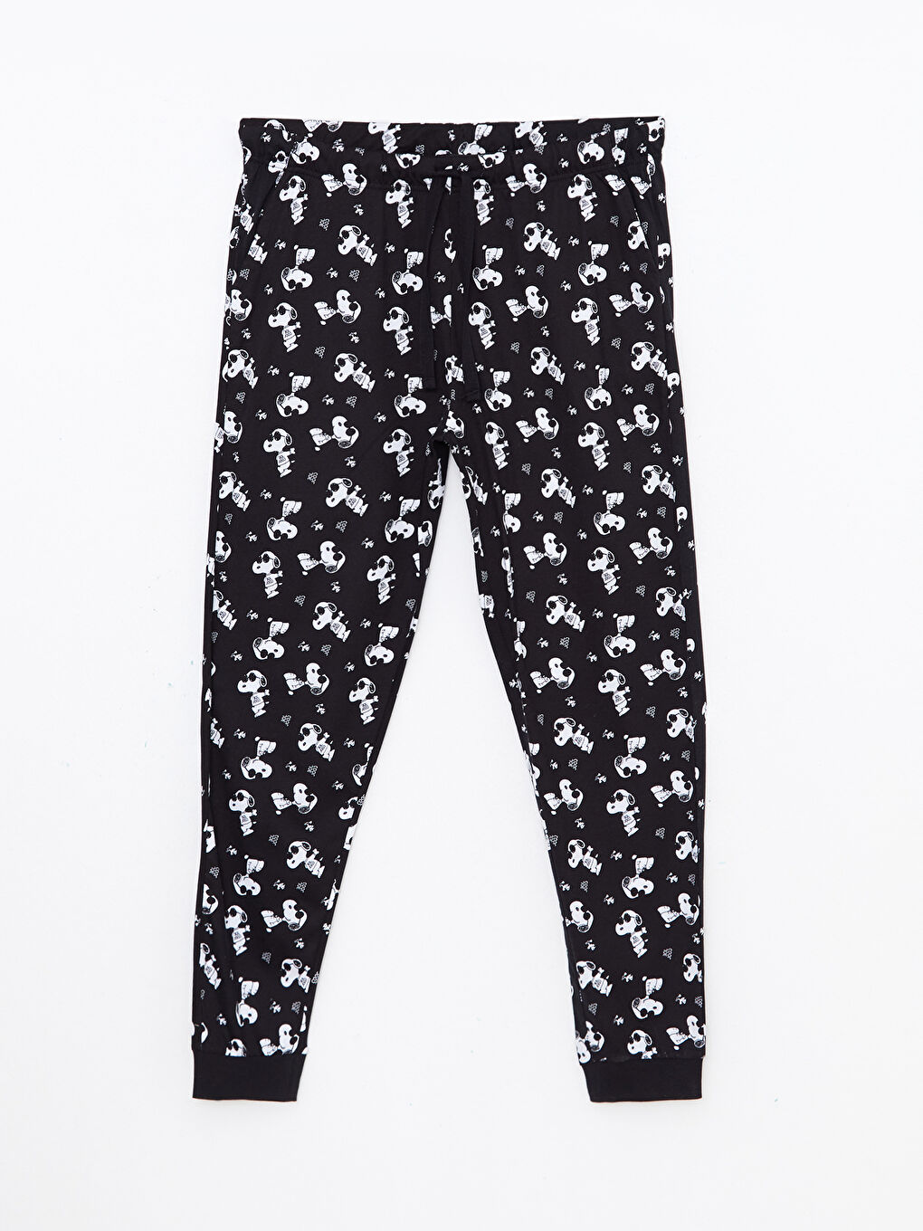 Regular Fit Snoopy Printed Men's Pyjama Set-7