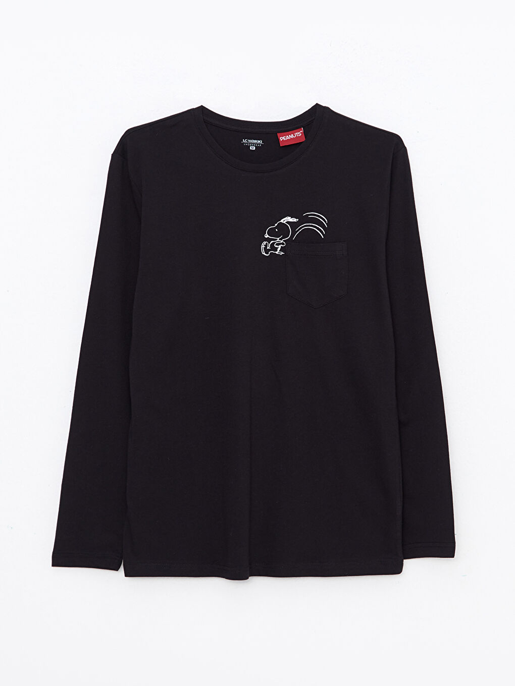 Regular Fit Snoopy Printed Men's Pyjama Set-6