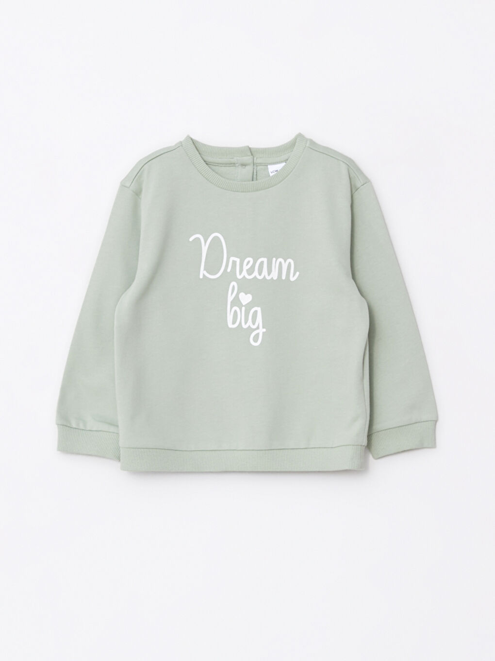 LCW baby Rundhalsausschnitt Langarm Bedrucktes Baby Mädchen Sweatshirt 2er-Pack -W24684Z1-FF7