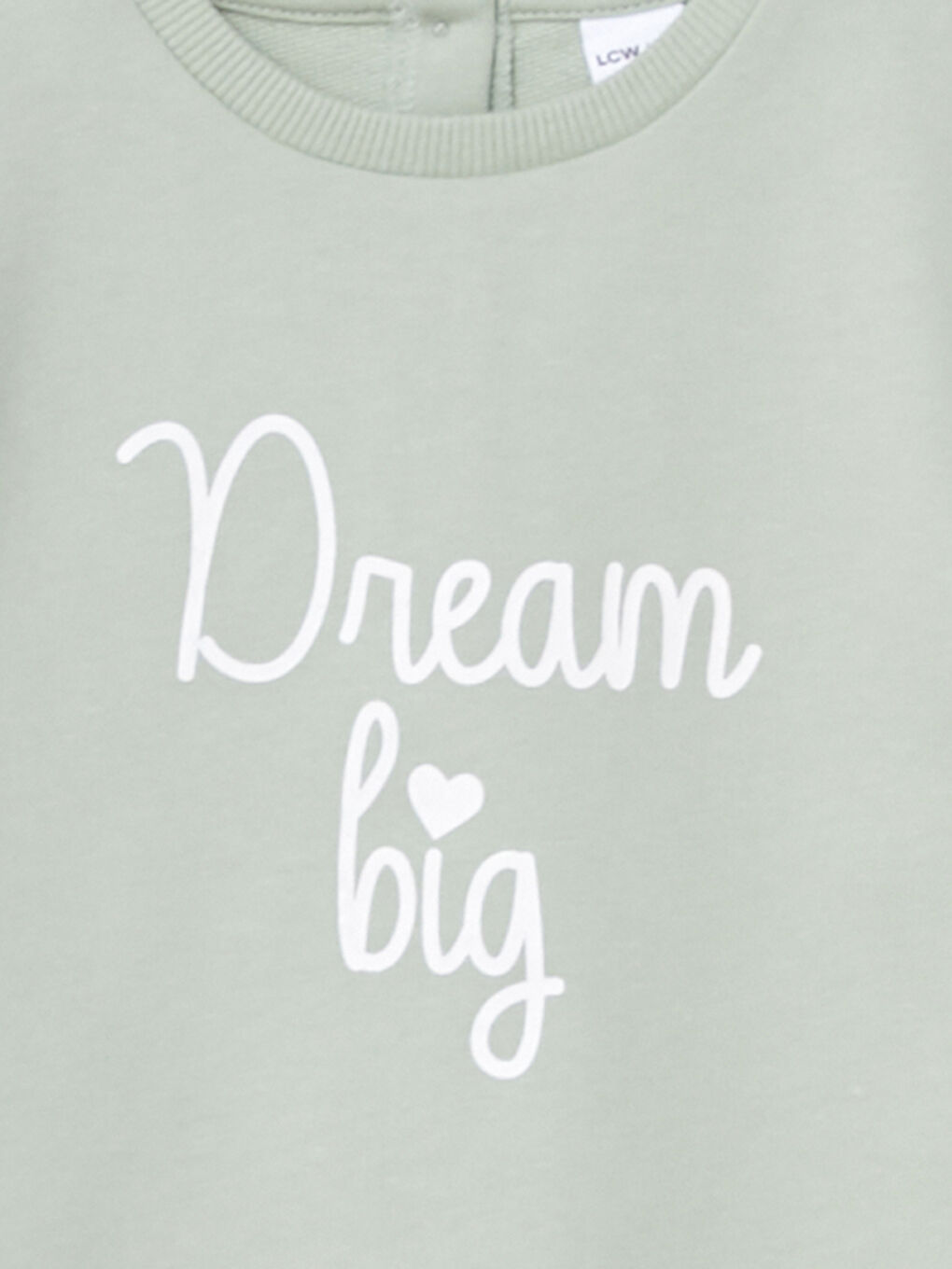LCW baby Rundhalsausschnitt Langarm Bedrucktes Baby Mädchen Sweatshirt 2er-Pack -W24684Z1-FF7