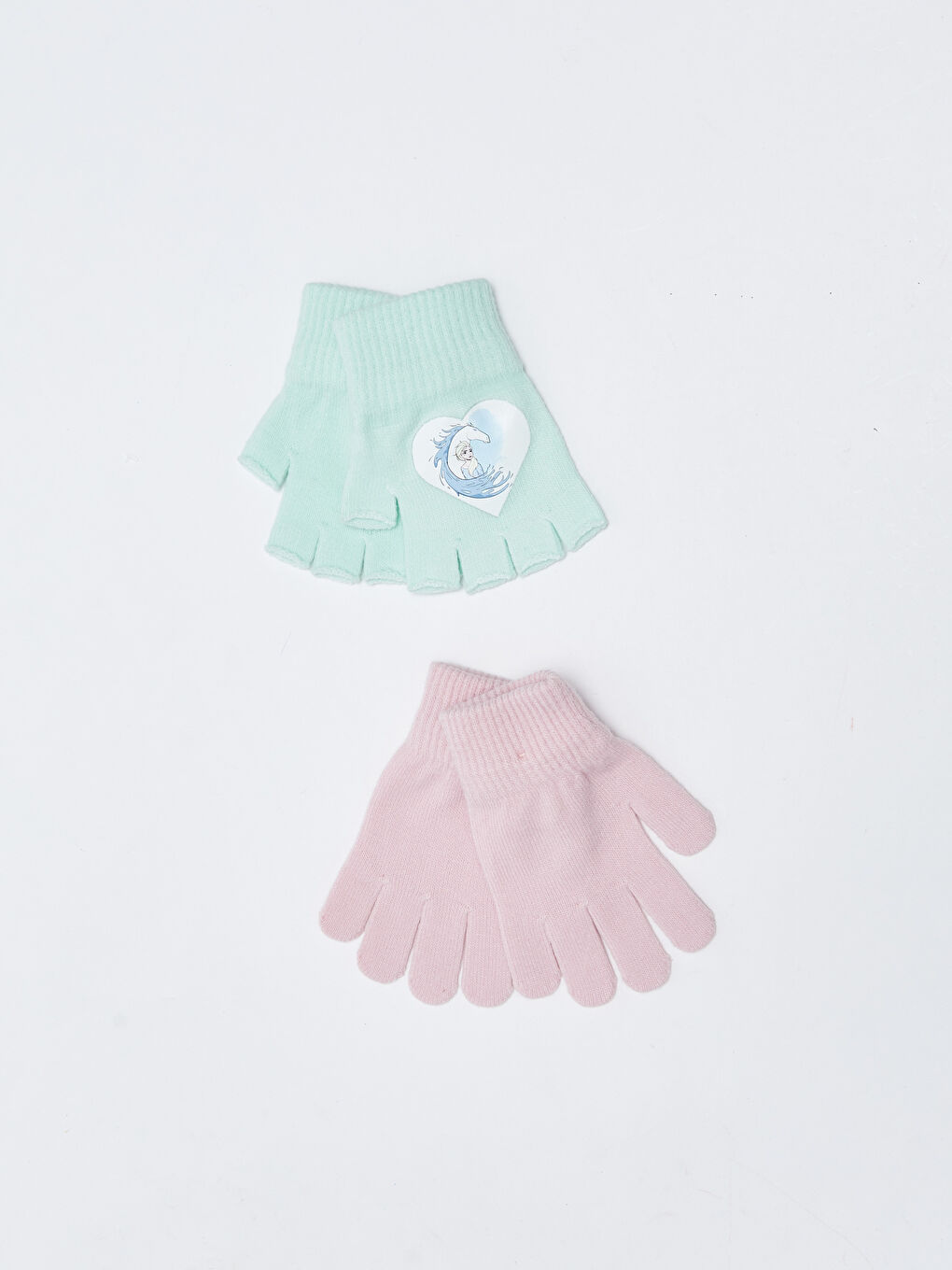 LCW ACCESSORIES Frozen Licensed Girls' Gloves 2 Pack -W24697Z4-FQY