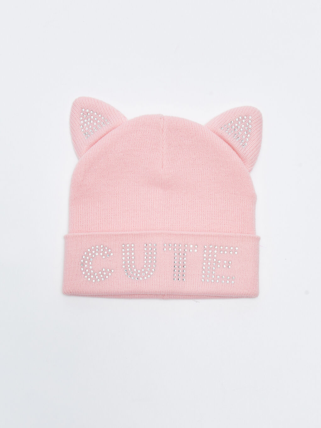 Bonnet Fille Détail Oreilles 3D