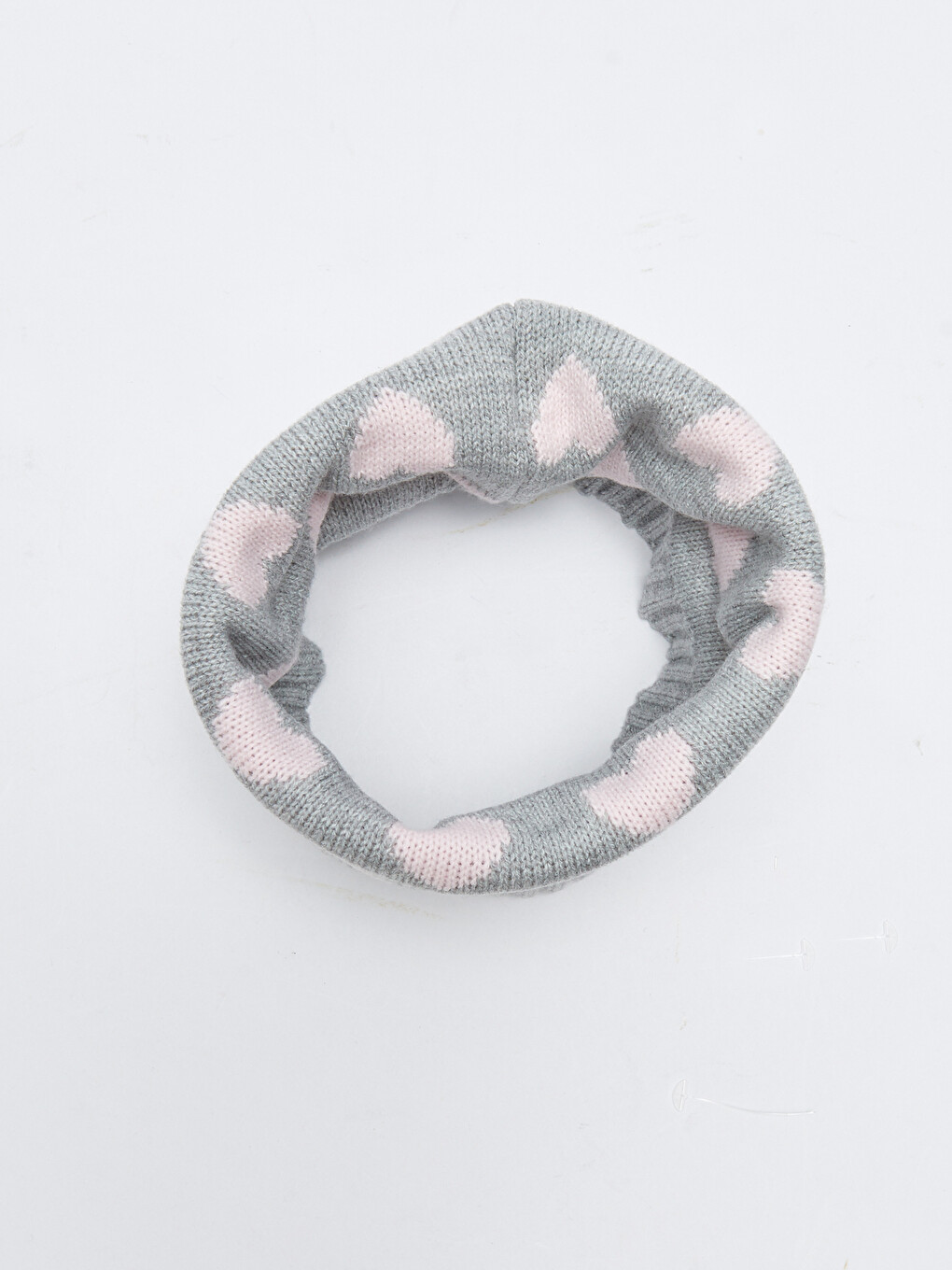 Heart Patterned Girl's Snood