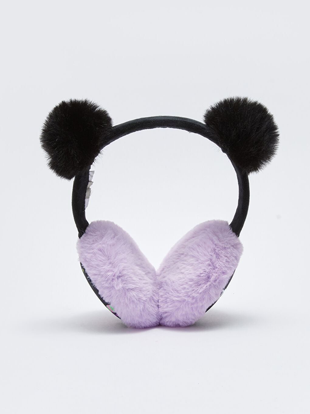 H12 Pompom Detailed Plush Girl's Headphones