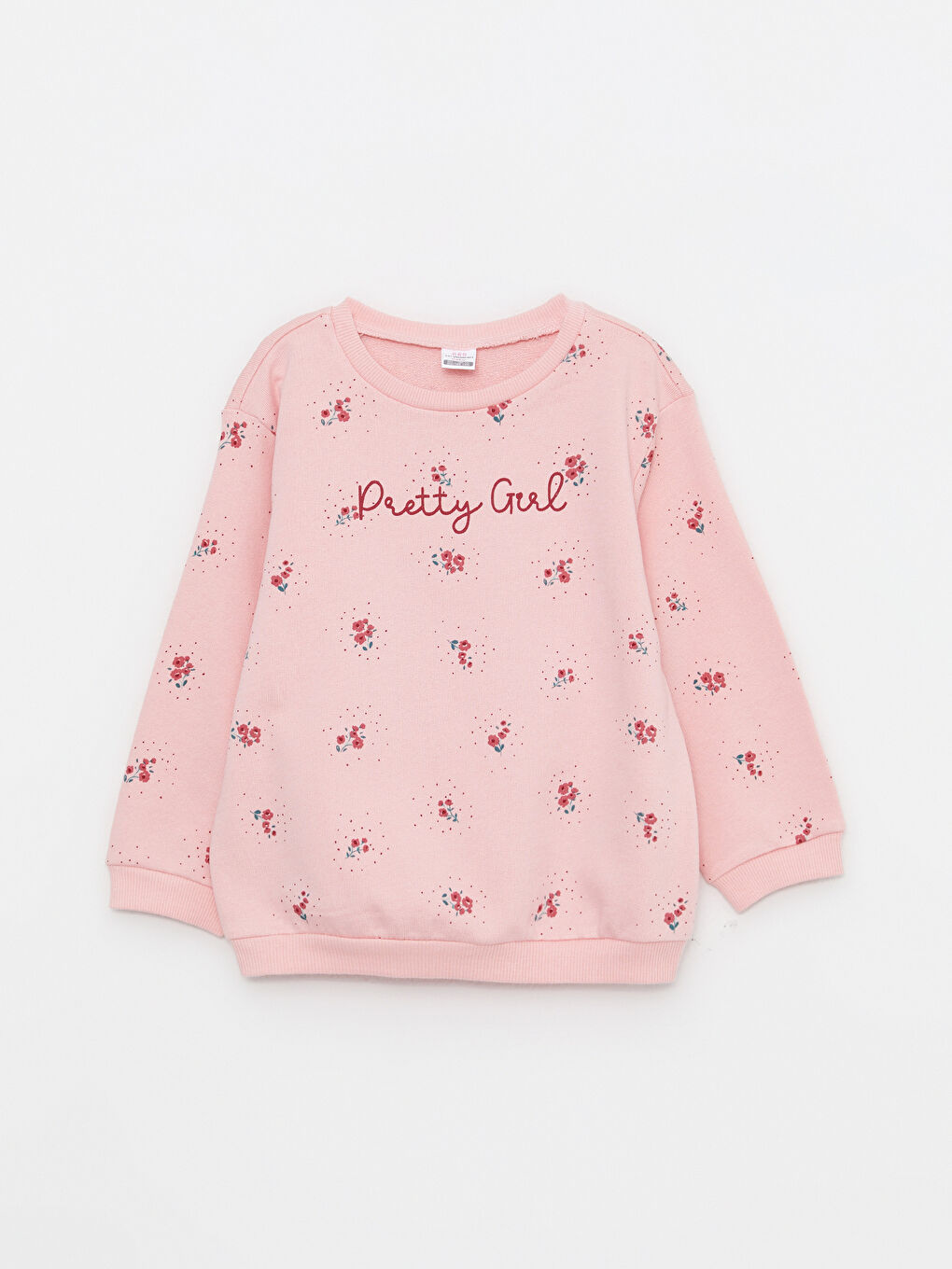 Lot de 2 Sweat-shirts Bébé Fille en Coton Imprimé à Manches Longues Col Rond-2