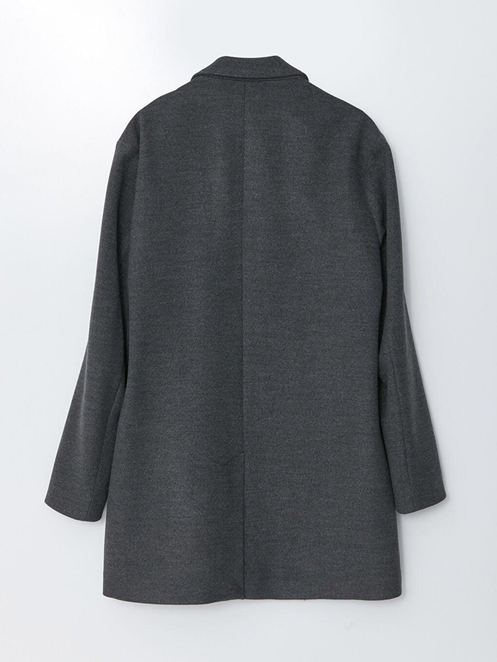 بالطو سادة ياقة الجاكيت تخين للرجال كاشيه-7