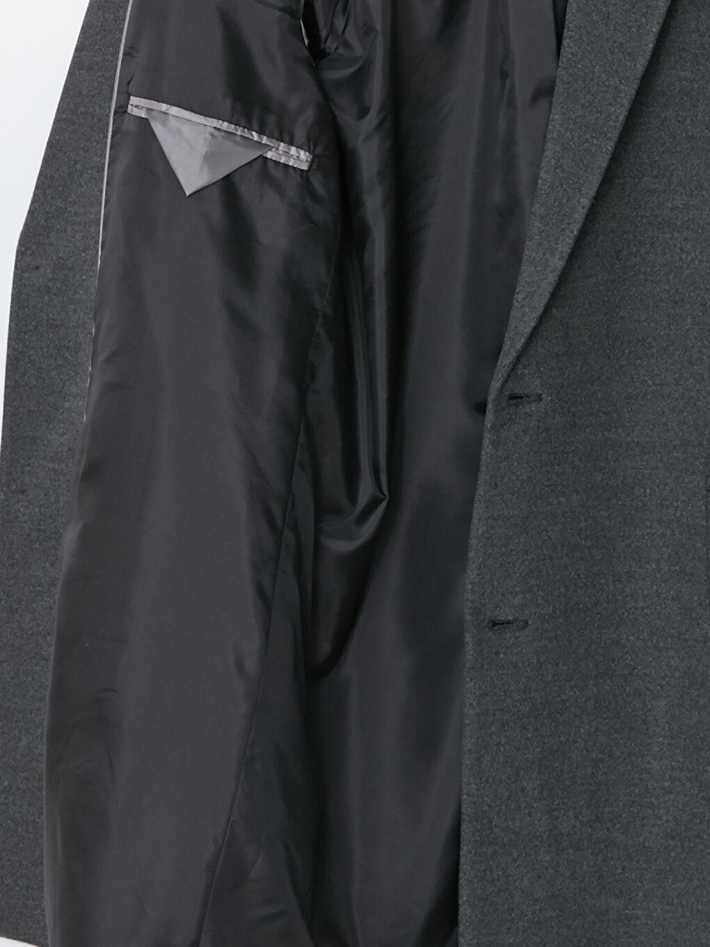 بالطو سادة ياقة الجاكيت تخين للرجال كاشيه-8