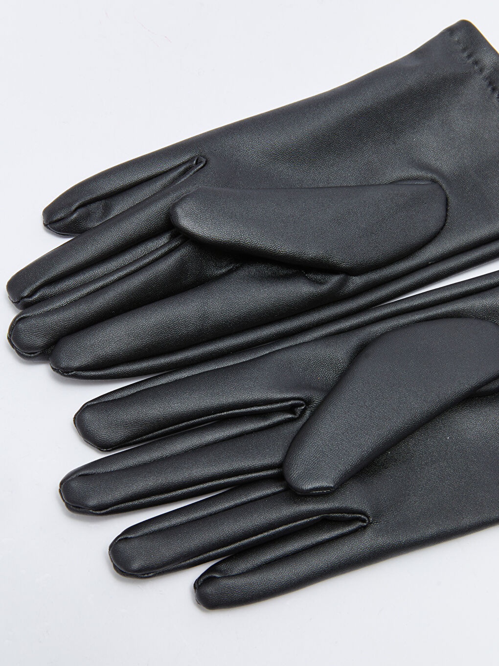 LCW ACCESSORIES Faux Leather Women's Gloves -W24776Z8-HEG