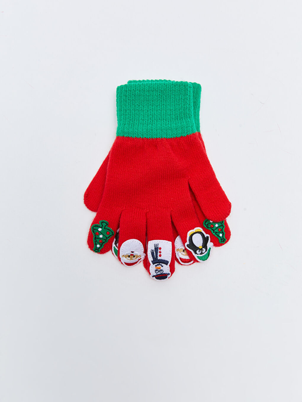 LCW ACCESSORIES Patch Detailed Boy Knitwear Gloves -W24784Z4-GZX