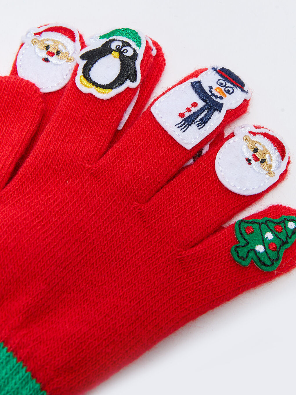 LCW ACCESSORIES Patch Detailed Boy Knitwear Gloves -W24784Z4-GZX